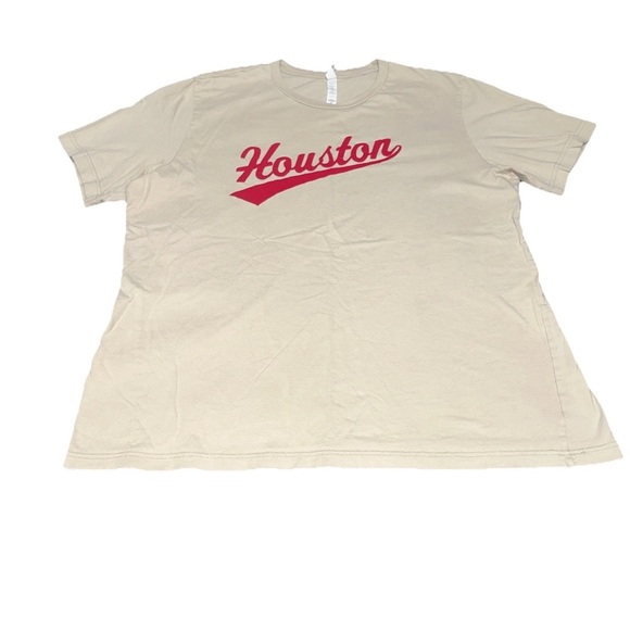 Bella Canvas Unisex 2XL Forever Houston Tee Velour Texas Casual Comfy Gift - Picture 1 of 7